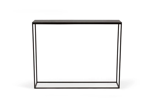 Konzolový stolek STAM 200 moderní úzký šedý pietra kovový do předsíně a obýváku NORDIFRA