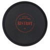 Kulatý protiskluzový podnos na nápoje a občerstvení Bistrot Intesi retro 35,5 cm