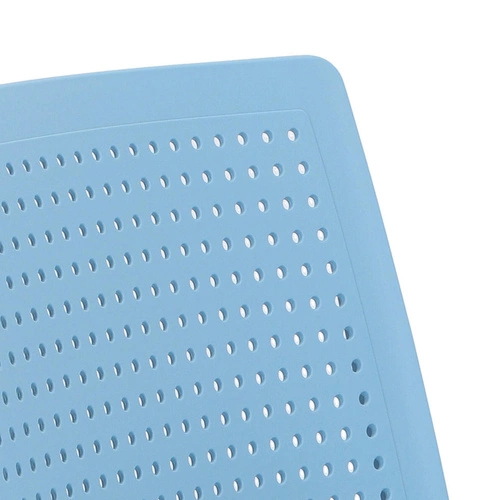 Zahradní plastová židle Emi modrá SCAB Design, stohovatelná, snadné čištění