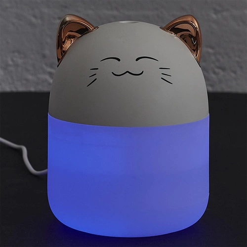 Vlhčič vzduchu Kočka LED
