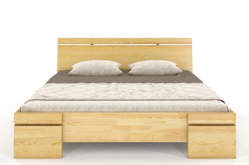 Dřevěná postel Sparta Maxi & Long 140x220 do ložnice skandinávský styl na míru