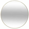 Závěsné kulaté zrcadlo Alice 38 cm zlaté do předsíně a obývacího pokoje Atmosphera