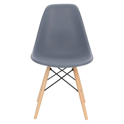 Židle P016W PP tmavě šedá