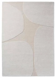 Vlněný koberec Decor Primi Double Cream 140x200 cm do obýváku boho snadno čistitelný