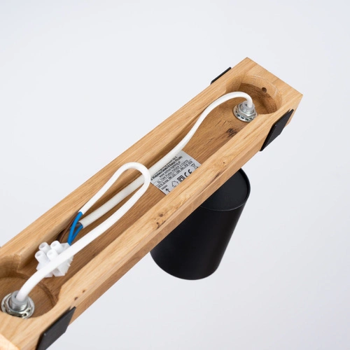 Stropní svítidlo FAGER 2 černé skandinávské nastavitelné do obývacího pokoje a ložnice LED GU10