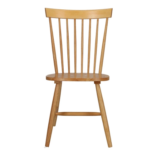 Dřevěná jídelní židle Tulno Intesi, vintage styl, přírodní barva, pohodlné opěradlo