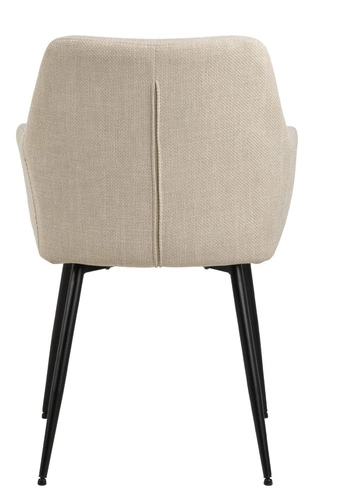 Jídelní židle Lizzy Actona čalouněná béžová s područky moderní skořepinová