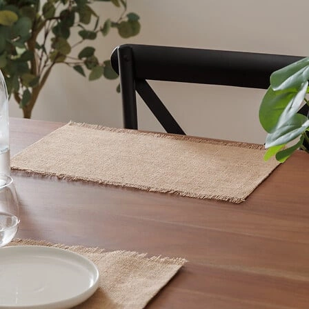 Béžová prostírka Maha 45x30 cm boho do kuchyně a jídelny 5five simply smart