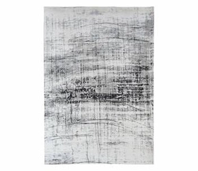 Koberec do obýváku Metro Black and White 280x360 moderní mramor protiskluzový snadno čistitelný