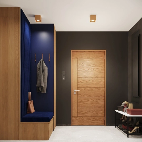 Stropní svítidlo HATI zlaté minimalistické čtvercové do obýváku a kuchyně SOLLUX LIGHTING