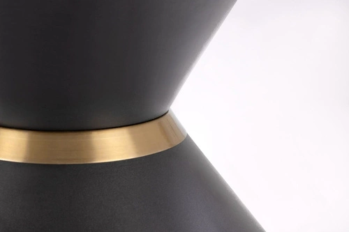 Konferenční stolek Javin M kulatý bílý mramor 80 cm moderní glamour do obýváku Intesi