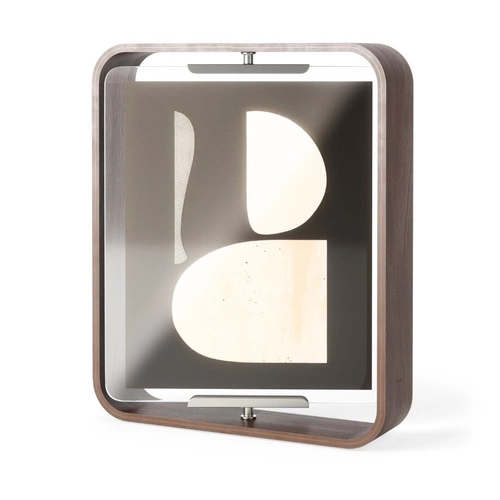 Dřevěný fotorámeček 20x25 ořechový stojací Bellwood Umbra moderní dekorativní