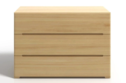 Dřevěná komoda se zásuvkami Sparta 120 cm skandinávská do obýváku a ložnice SKANDICA