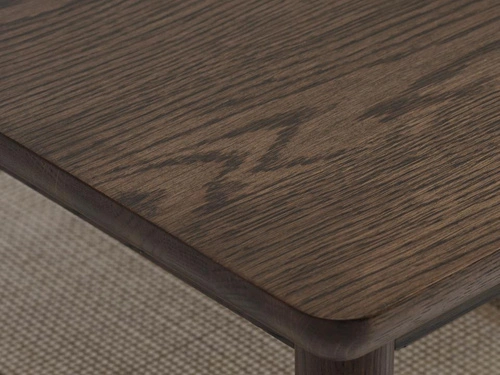 Konferenční stolek Barrali obdélníkový kouřový dub boho do obýváku