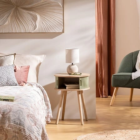 Noční stolek Nysos šalvěj