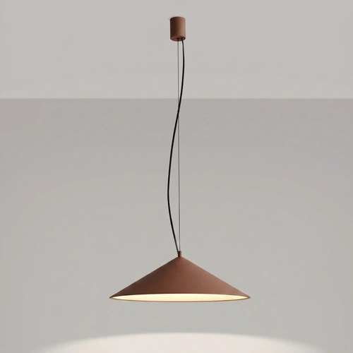 Závěsné LED svítidlo FINT mocca do obývacího pokoje nastavitelné moderní