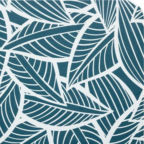 Protiskluzová diatomitová podložka do kuchyně 45x75 cm světle zelená listy 5five simply smart