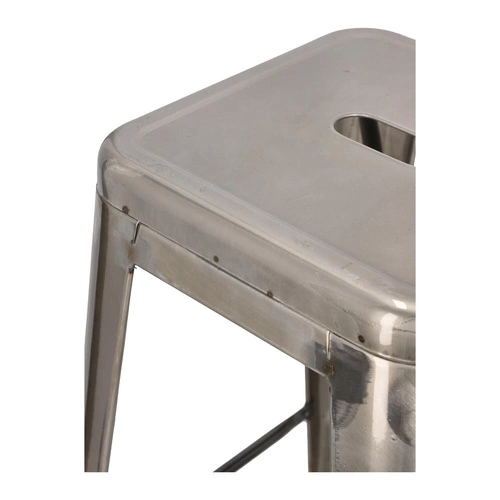 Židle barová Paris 75cm. kovová insp. Tolix Výprodej