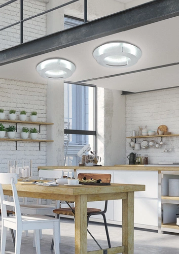 Stropní svítidlo Merle stropní svítidlo 50 24W LED 3000K stříbrná