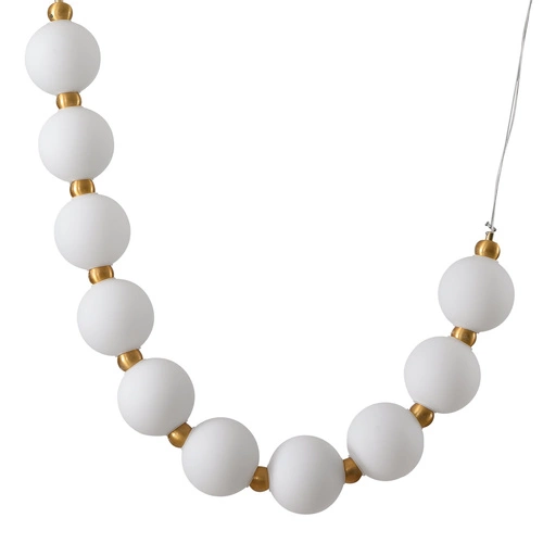 Závěsné LED svítidlo koule CORALLI S bílé moderní nad kuchyňský ostrůvek do obýváku Step into Design