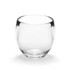 Skleněný kelímek na zubní kartáčky Droplet transparentní moderní Umbra do koupelny