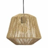 Závěsné ratanové svítidlo Jily boho do obýváku a jídelny, nastavitelná výška 29 cm