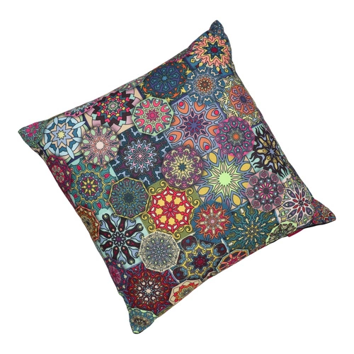 Dekorační sametový polštář Valencia 40x40 s potiskem antialergický do obýváku