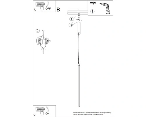 Závěsné svítidlo TRANG 100 LED broskvové nad kuchyňský ostrůvek nastavitelné