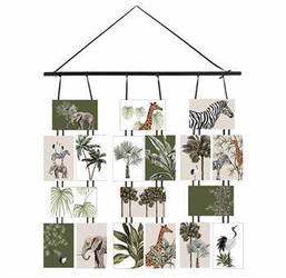 Černý multirámeček na 18 fotografií 10x15 Acrylic Atmosphera závěsný koláž na zeď