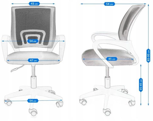 Ergonomická kancelářská židle Splash zelená síťovaná otočná s područkami k pracovnímu stolu