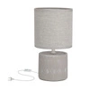 Dina stolní lampa skříňová lampa 1x40W E14 šedá