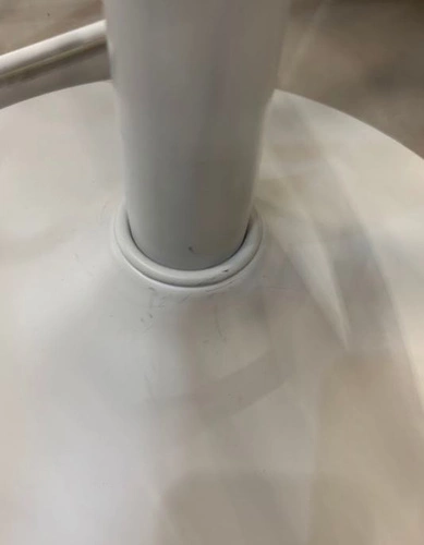 Barová židle Vivia 66 cm bílá OUTLET