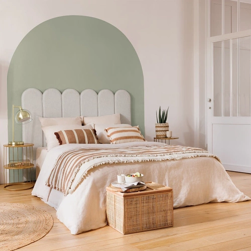 Noční lampička Rivi zlatá skleněná moderní do ložnice a obýváku Atmosphera 48 cm