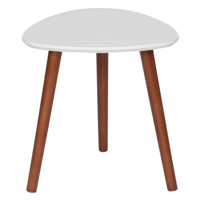 Sada 3 konferenčních stolků Mileo S skandinávský trojúhelníkový dřevěný do obýváku Atmosphera