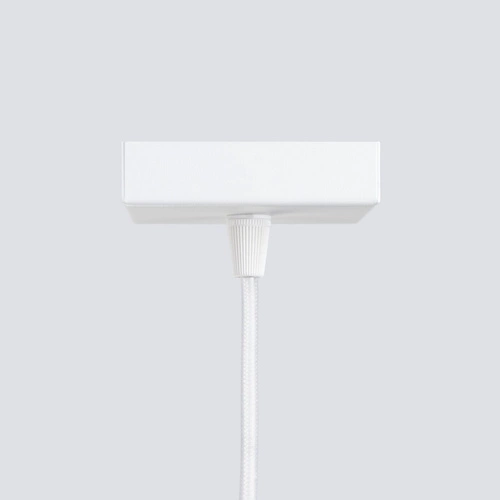 Minimalistické závěsné svítidlo KARBON 1 bílé, nastavitelné, do obýváku a kuchyně, hliník