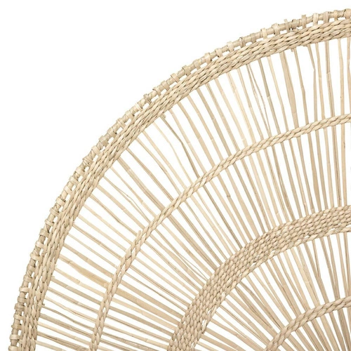 Nástěnná dekorace Reed Atmosphera boho z přírodní rákosiny vzdušná do obýváku 60 cm