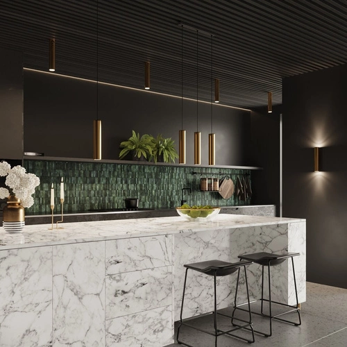 Stropní svítidlo kovové LAGOS 30 zlatý lesk moderní do obýváku a ložnice SOLLUX