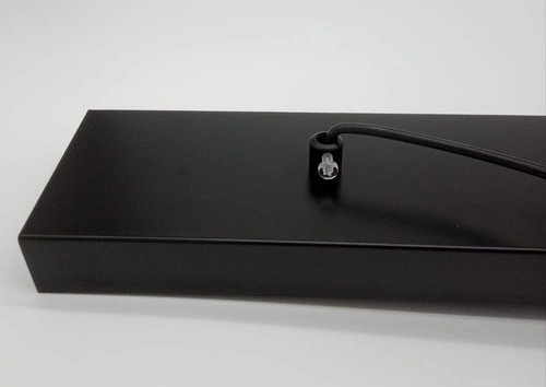 Závěsné svítidlo LINEA-4 LONG černé, 4 zdroje, nastavitelné nad jídelní stůl