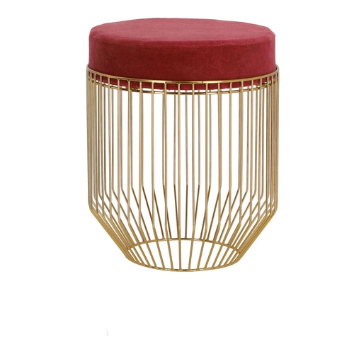 Pufa Cherrys Velvet bordó