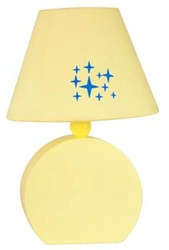 Ofelia stolní lampa # # gab. mdf lampa 1x40W E14 žlutá