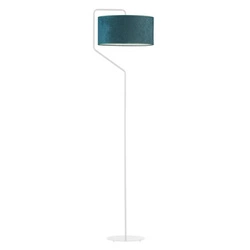 Podlahová lampa TESALLIA bílá zelená