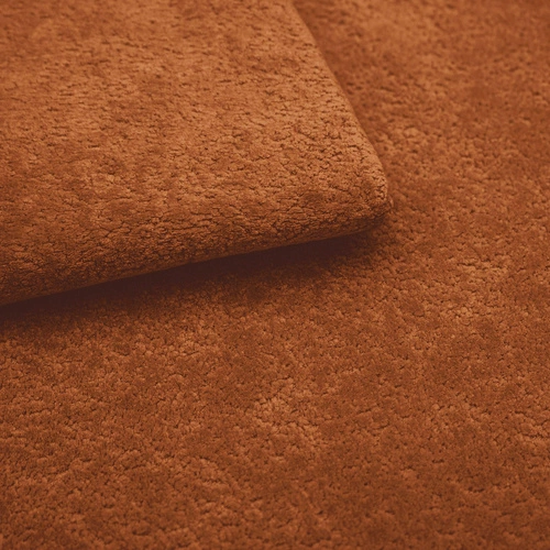 Rozkládací pohovka Ferrero pro 3 osoby s funkcí spaní moderní terakota do obýváku