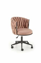 Ergonomická kancelářská židle Natol růžová moderní otočná s nastavitelnou výškou do kanceláře