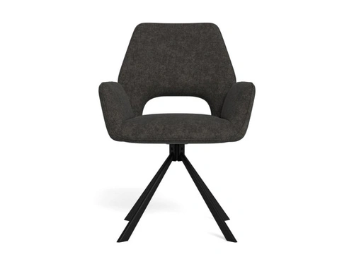 Otočná čalouněná židle Graham Actona šedá do jídelny a obýváku