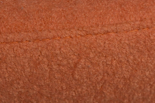 Podnožka Egg Měkká vlna oranžová JA-2717 Výprodej