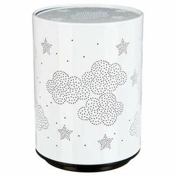 Dětská noční LED lampička projektor oblak Atmosphera bílá moderní na baterie