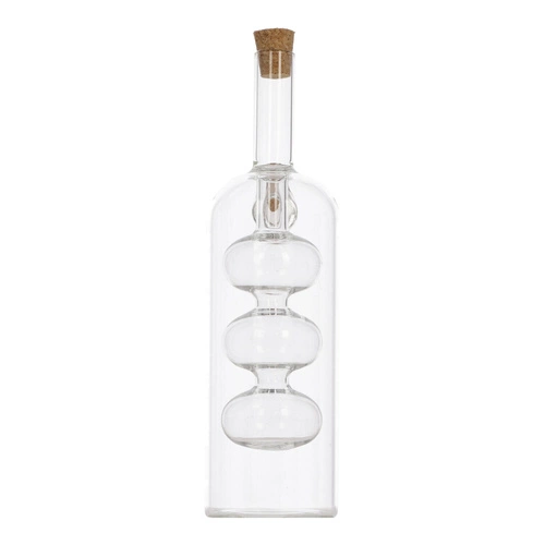 5five simply smart skleněná láhev na olej a ocet 2v1 s korkem 290 ml