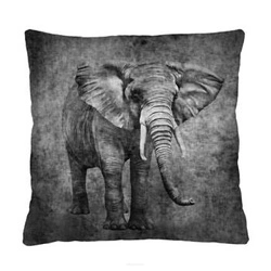 Velurový dekorační polštář KONGO 40x40 cm antialergický do obýváku a ložnice