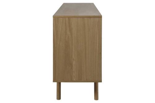 Dřevěná komoda s šuplíky Marte Actona 180 cm přírodní do obýváku a ložnice