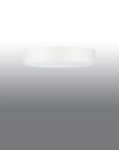 Stropní svítidlo kulaté Skala 70 bílé moderní do obýváku kuchyně a ložnice Sollux